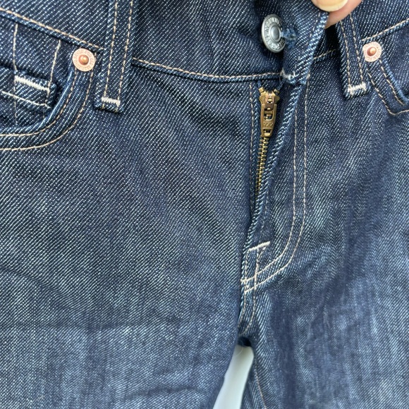 7 FOR ALL MANKIND Bootcut Original fit Jeans Womens size 24 denim dark wash EUC - Picture 6 of 9